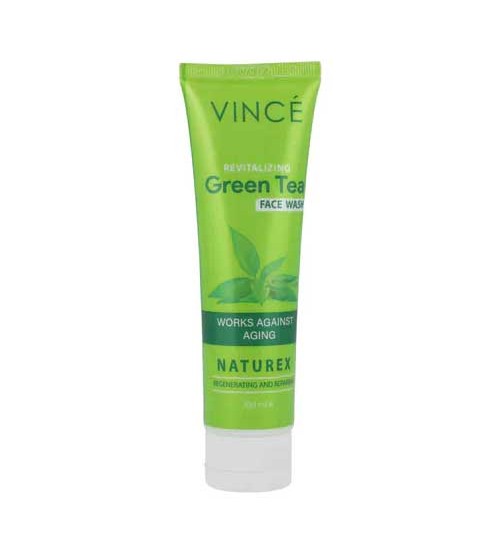 Vince Revitalizing Green Tea Face Wash Naturex 100ml